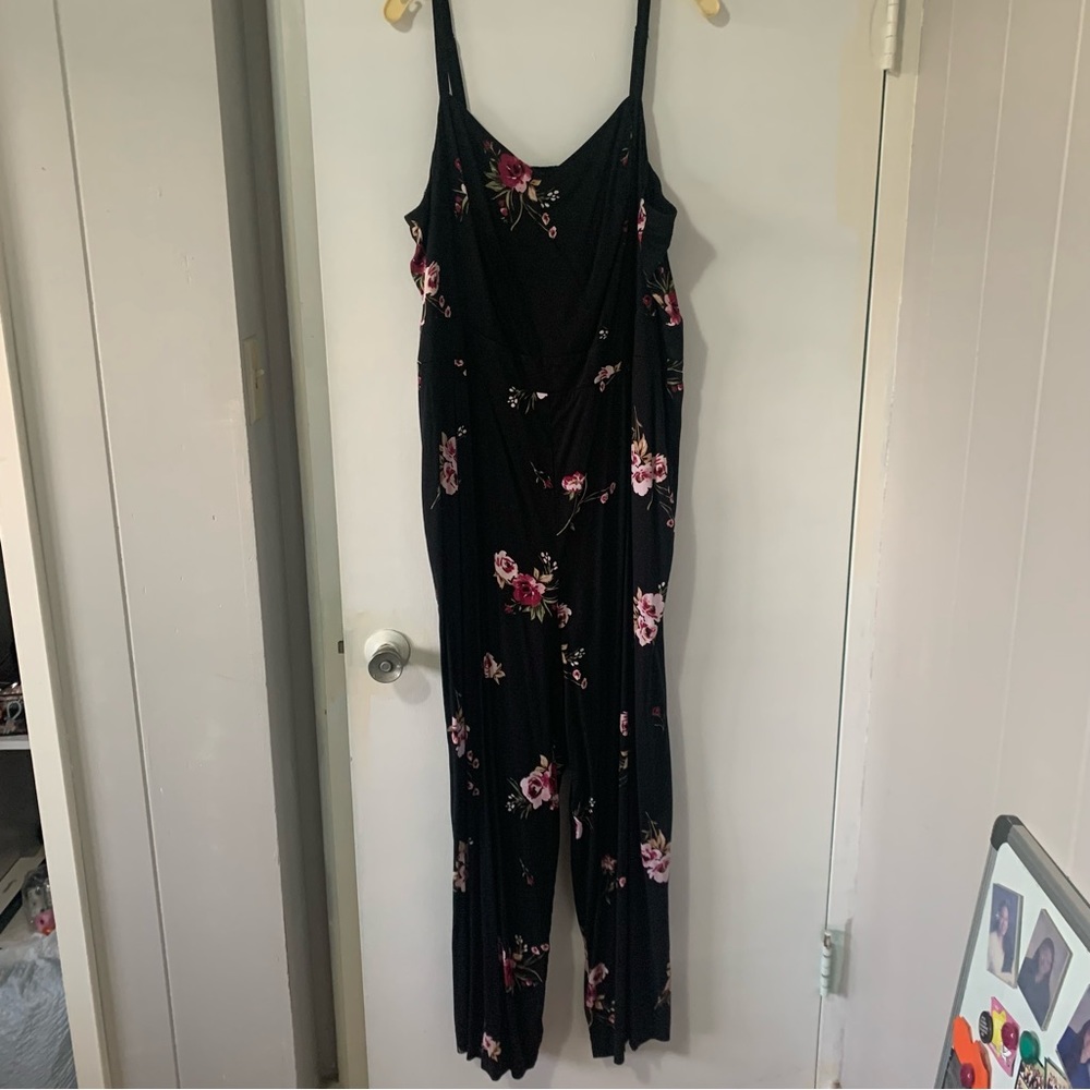 NWT Torrid Floral Jumpsuit